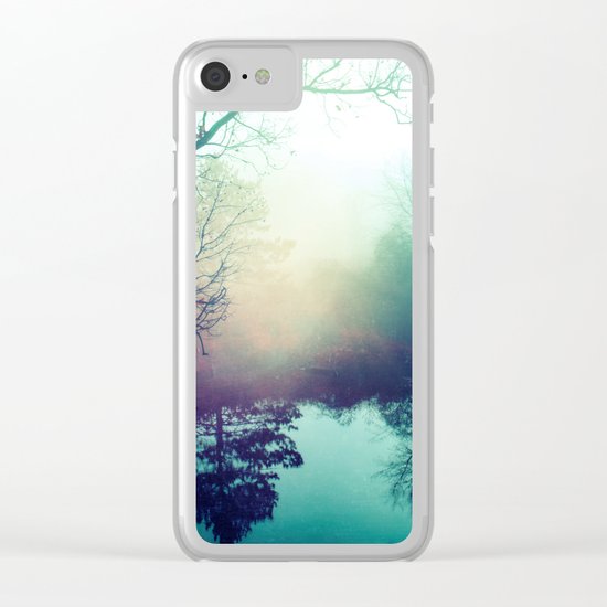 Autumn Fog Clear iPhone Case