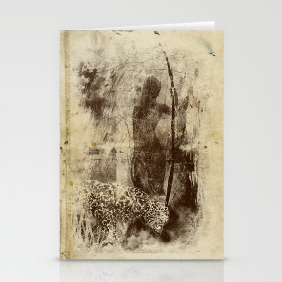 paleo warrior Stationery Cards
