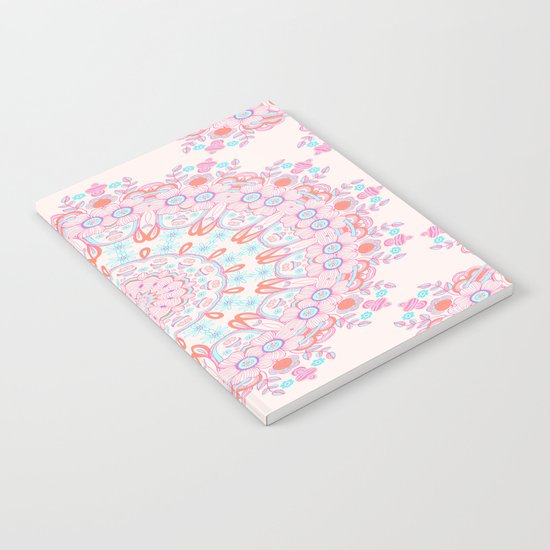 Spring Rain Mandala Notebook