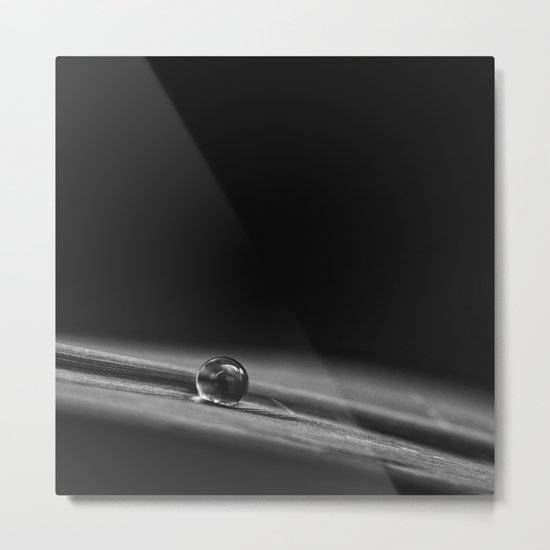 a drop there Metal Print