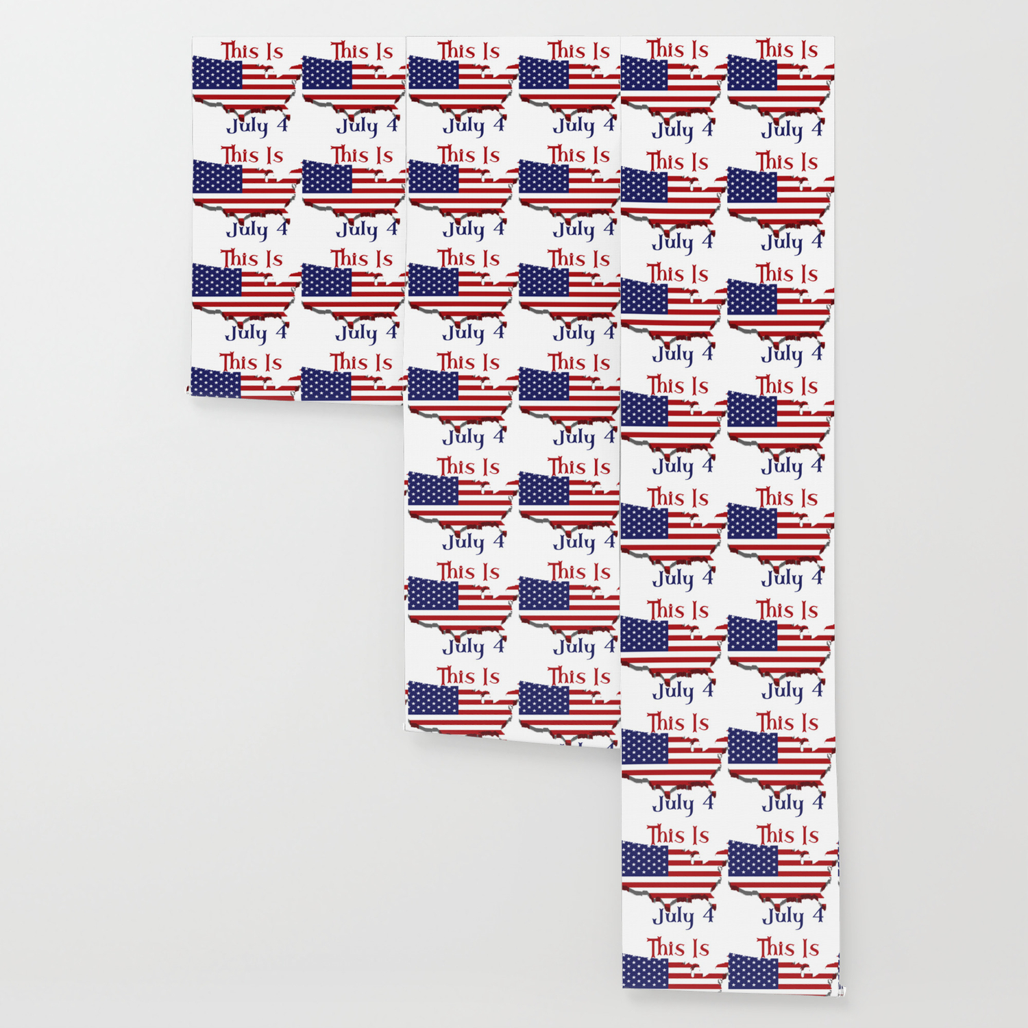 July 4 1776 America Wallpaper By Solid Design Society6