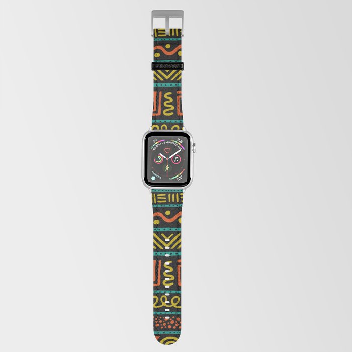 scribble doodle tribal pattern Apple Watch Band