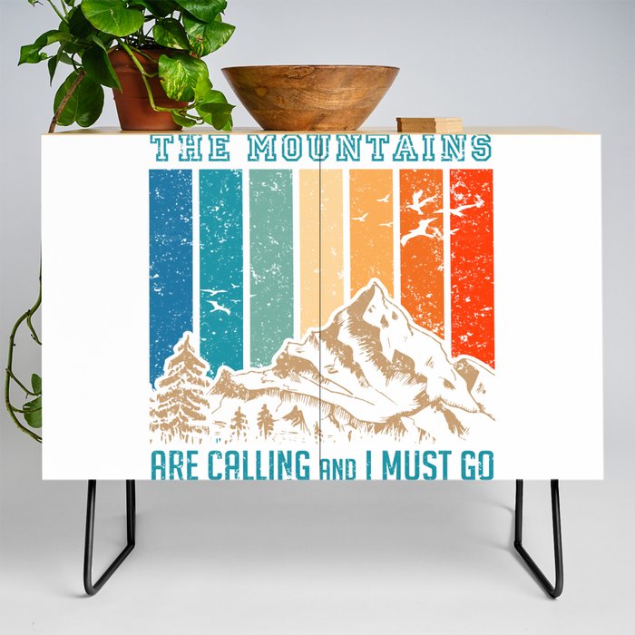 The Mountains Are Calling ... Credenza