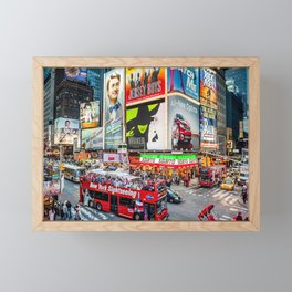 Times Square II Special Edition III Framed Mini Art Print