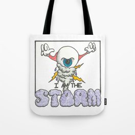I Am the Storm--square Tote Bag