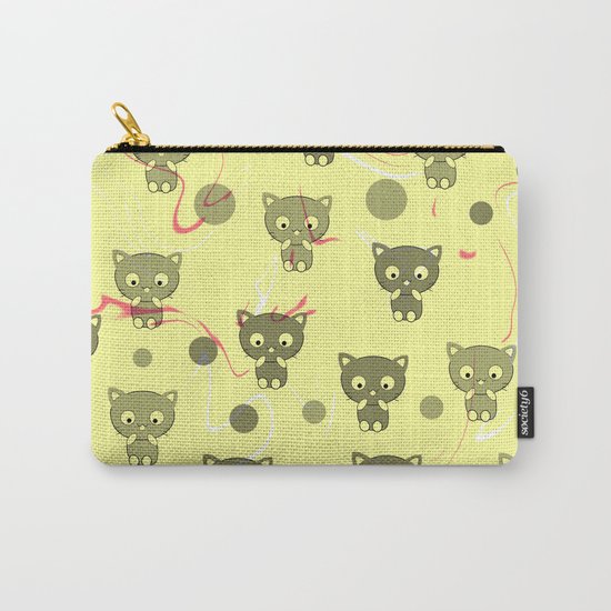 Cute happy kittens Carry-All Pouch
