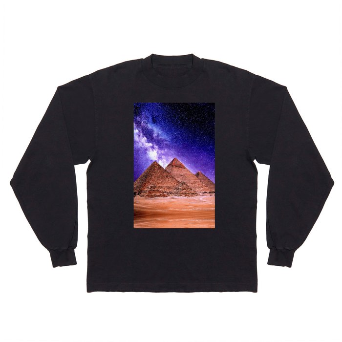 The Egyptian Pyramids Long Sleeve T Shirt