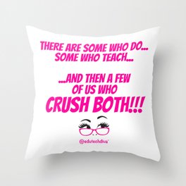 Diva Quote - Text SOLID Throw Pillow