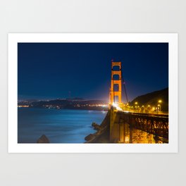 Golden Gate Bridge #7 Art Print