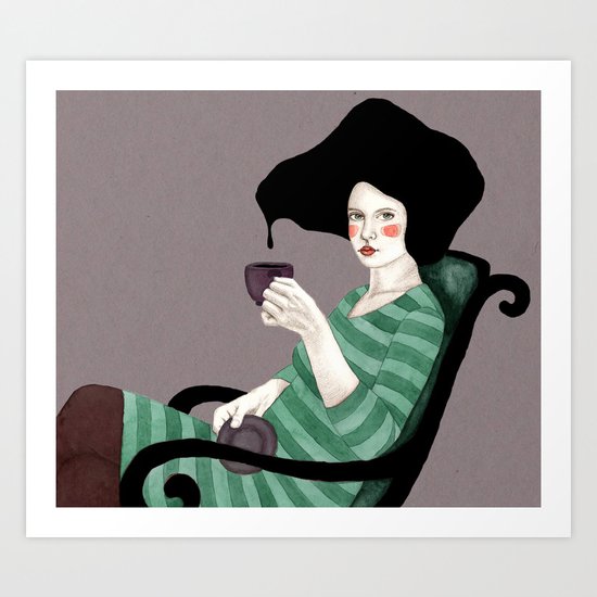 Tania Art Print