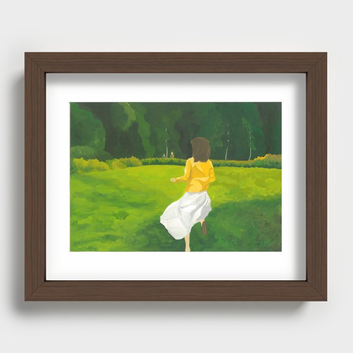 films that make you feel - the time traveller's wife Recessed Framed Print