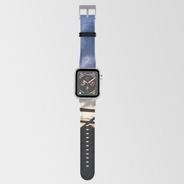 Wooden Fence at the Blue Hour Apple Watch Band