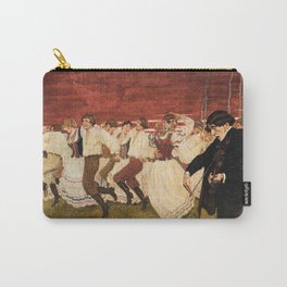 Dance to the violin vintage painting Carry-All Pouch