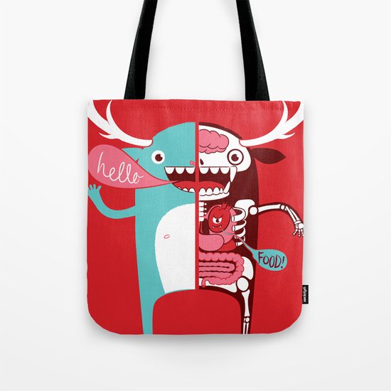 All monsters are the same! Tote Bag