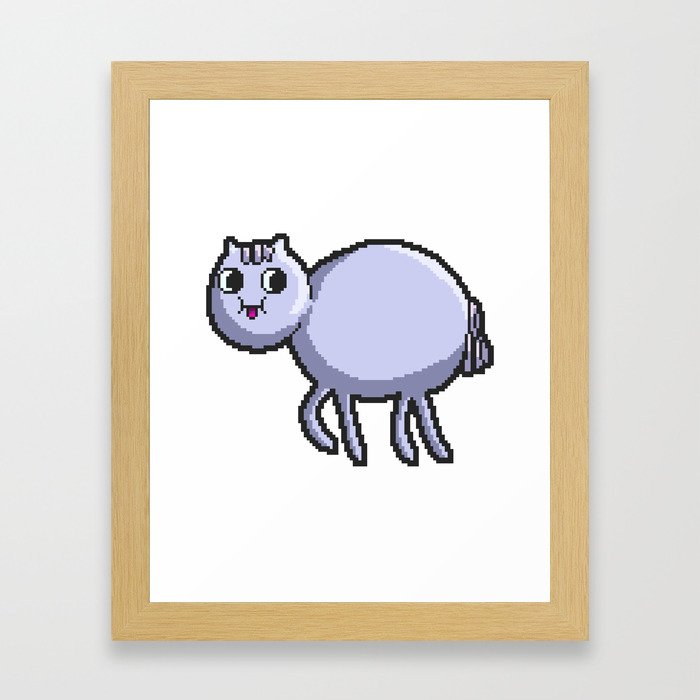 Poo Brain Horse Framed Art Print