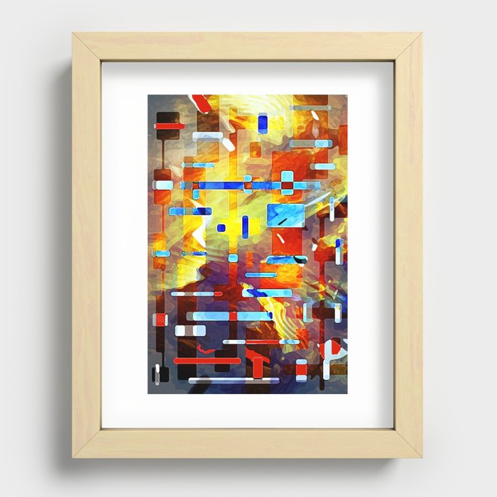 Chihuly Recessed Framed Print