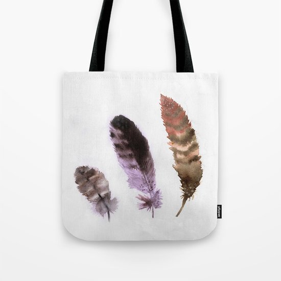 Feathers III Tote Bag