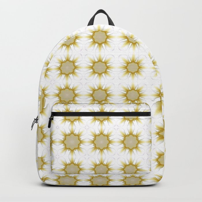 Spirit love white rose lotus flower Backpack