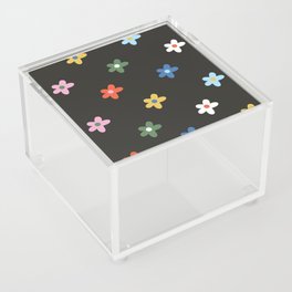 Flower Power -  Rainbow Acrylic Box
