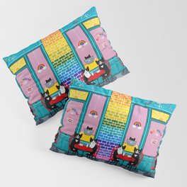 The Rainbow Cafe Pillow Sham