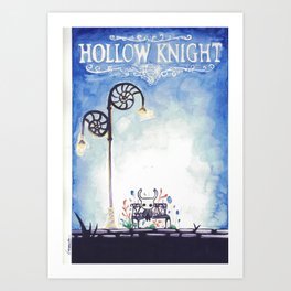 Hollow knight poster Art Print
