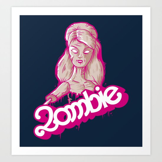 UNDEAD TOY Art Print