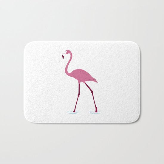 Flamingo Bath Mat