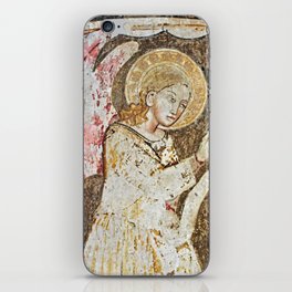 Angel Medieval Fresco Painting iPhone Skin