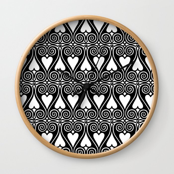 Black and White Collection V Wall Clock