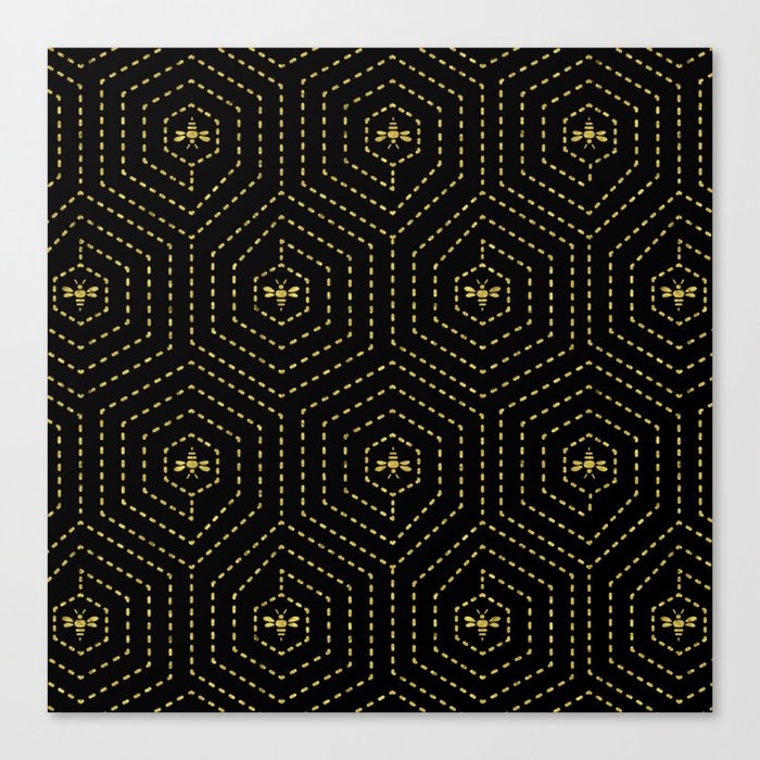 Honeycomb Home Canvas Print