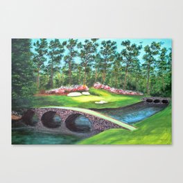 12th Hole At Augusta National Masters Canvas Print