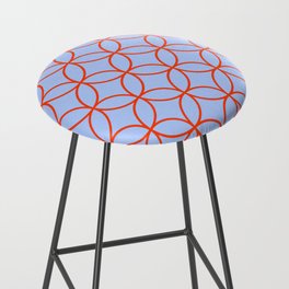 Intersecting Circles 7 Bar Stool