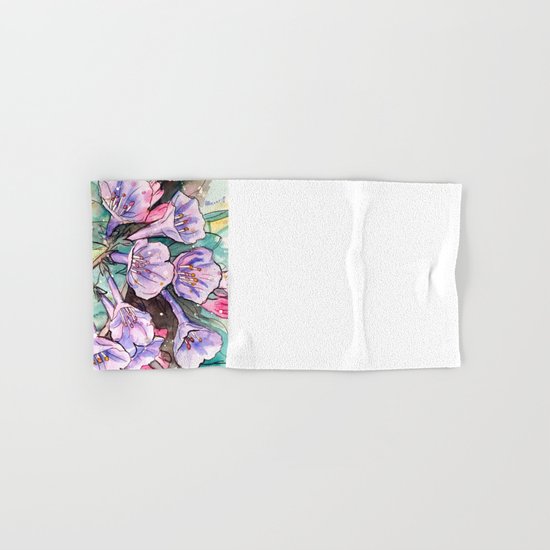 virginia bluebells Hand & Bath Towel
