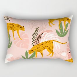 Cheetah chase Rectangular Pillow