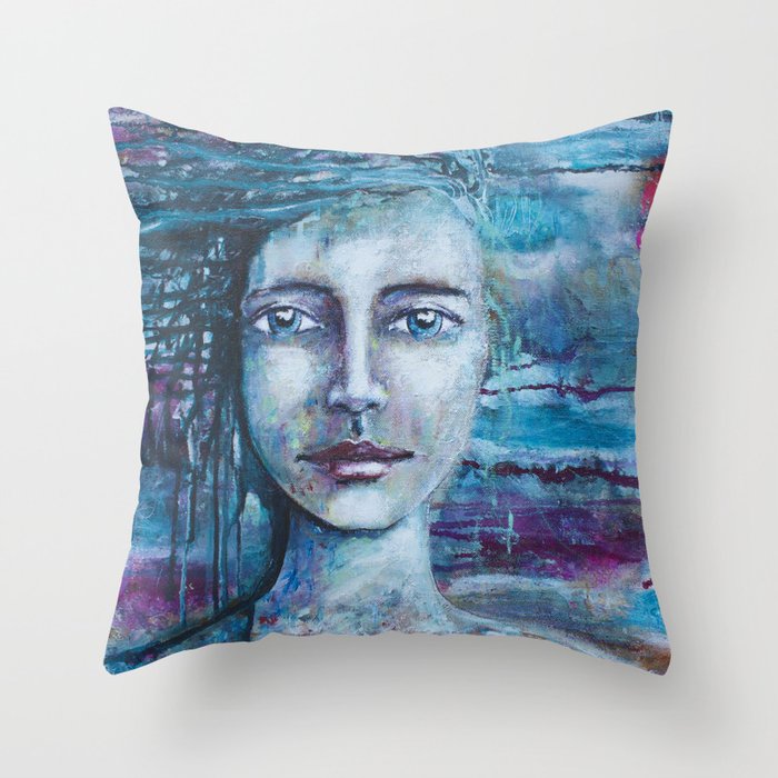 Freedoms Ladder of the Soul Throw Pillow