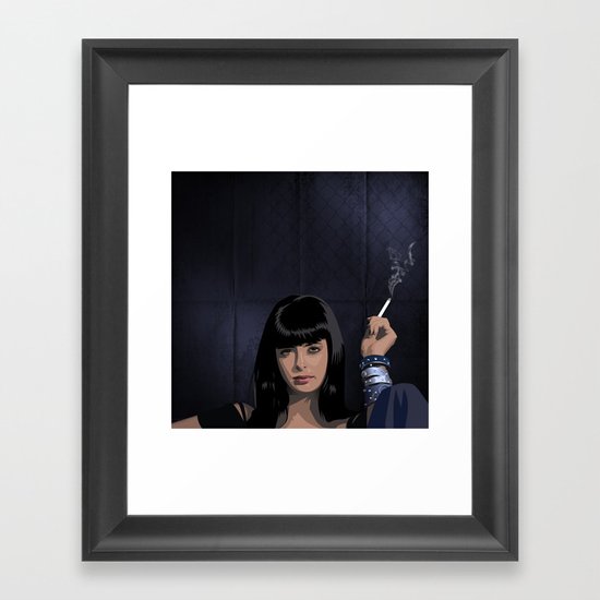 Breaking Bad Illustrated - Jane Margolis Framed Art Print