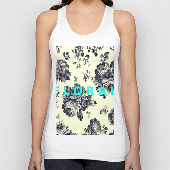 FLORAL Unisex Tank Top