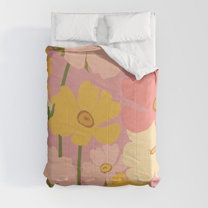 Flower Market - Ranunculus #2 Comforter