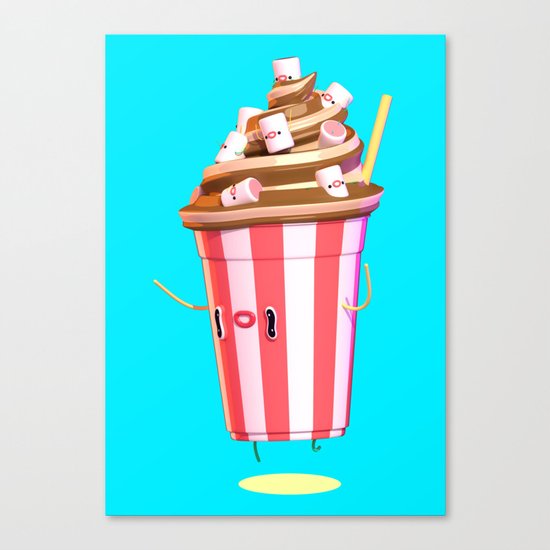 Milkshake II Canvas Print