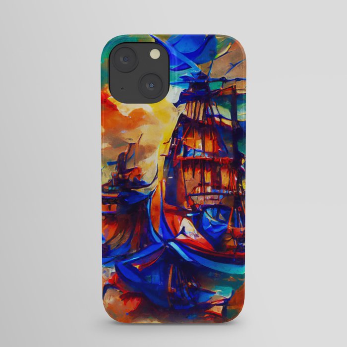 Saling to a Dream iPhone Case