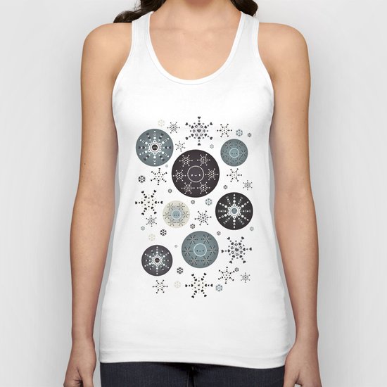 Snowflakes Part Deux Unisex Tank Top