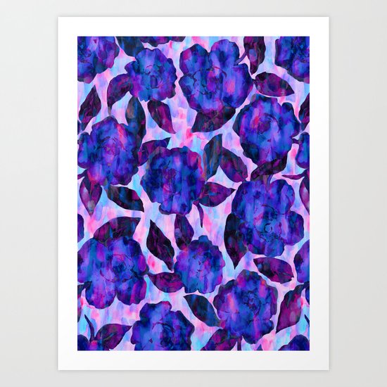Petal Pash Bouquet Art Print