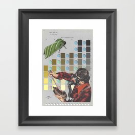 Munsell Soil Color Chart 3 Framed Art Print