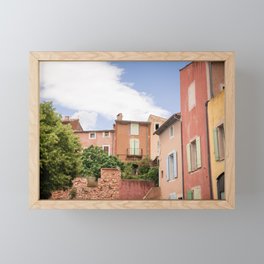 Roussillon - Vaucluse - France Framed Mini Art Print