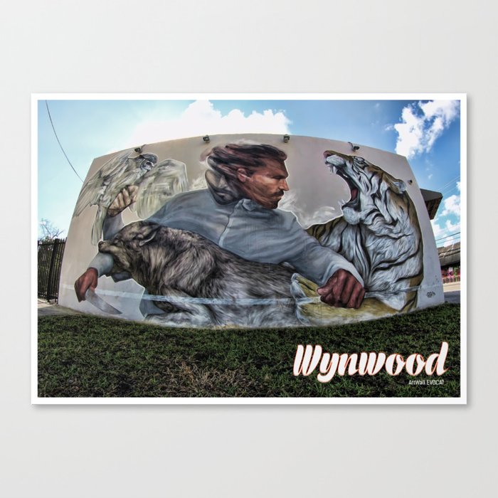 Wynwood Grafitty Canvas Print