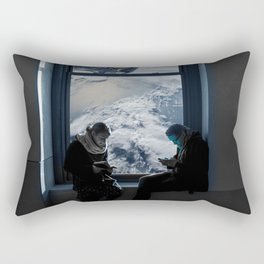 Homeless Astronaut Rectangular Pillow