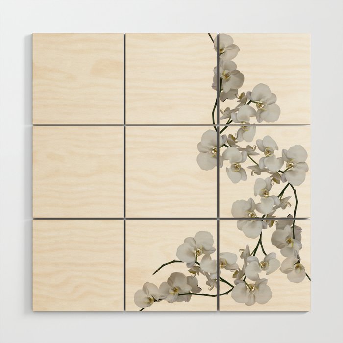 Orchids Wood Wall Art