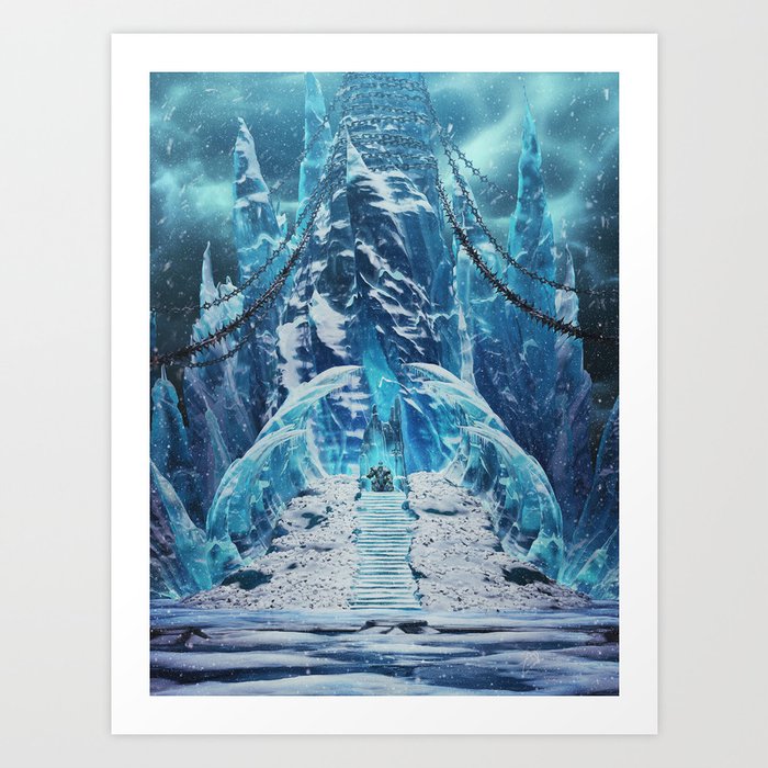 The Frozen Throne (Art) Art Print