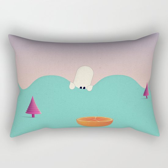 H i d e Rectangular Pillow