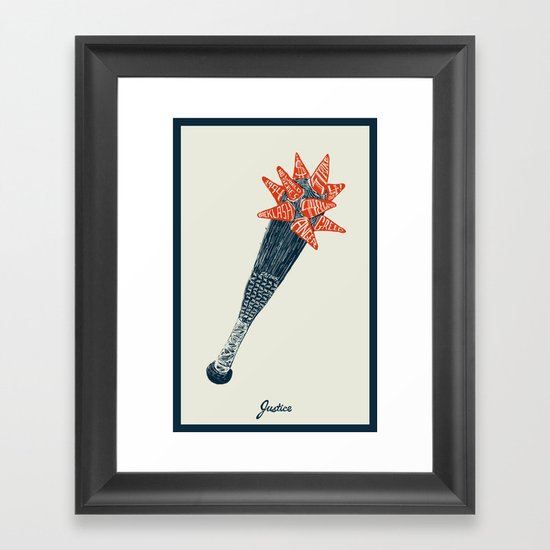Justice Framed Art Print